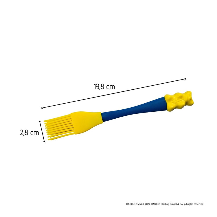Pinceau de cuisine et pâtisserie 19,8 cm en poils silicone Zenker Haribo