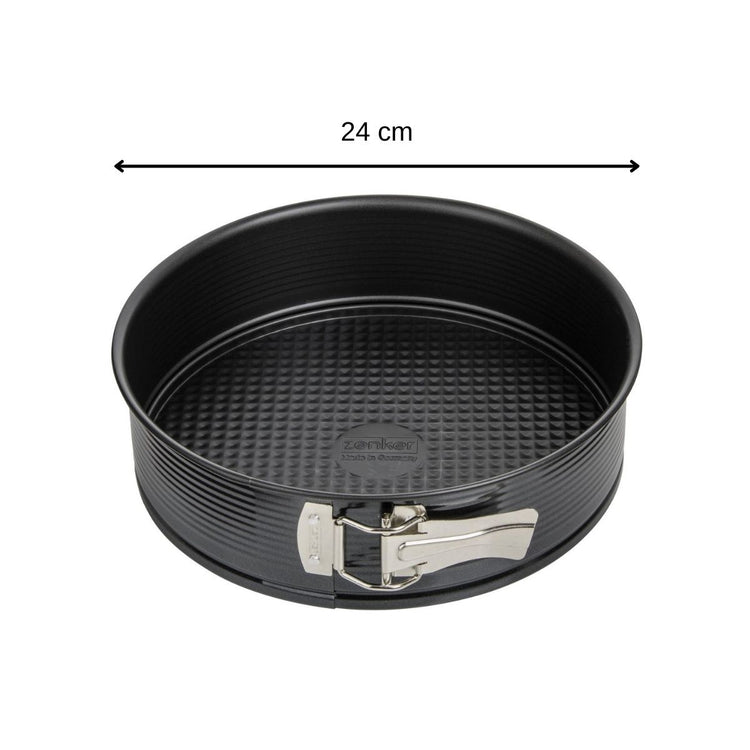 Moule à manqué à charnière 24 cm Zenker Black Metallic