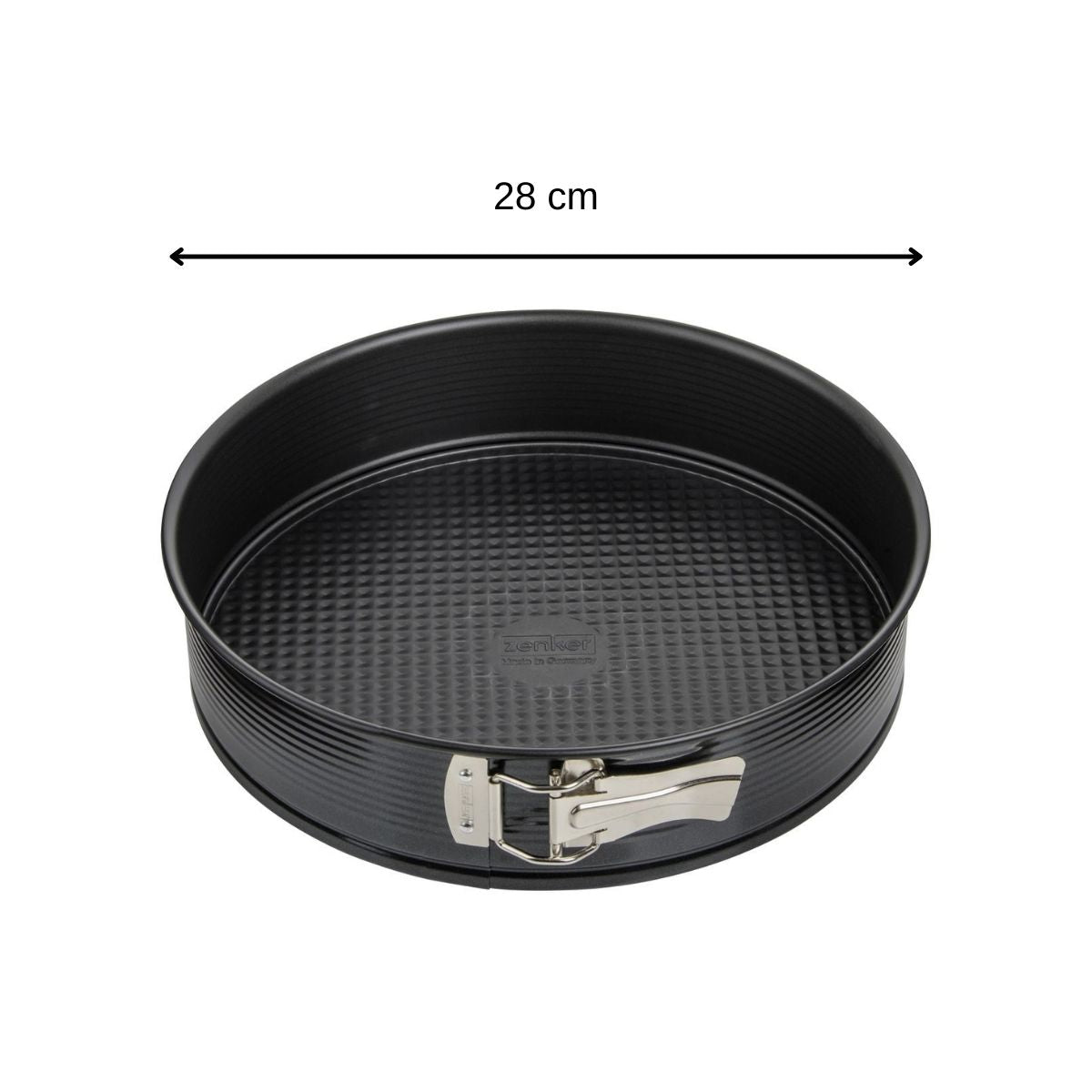 Moule à manqué à charnière 28 cm Zenker Black Metallic