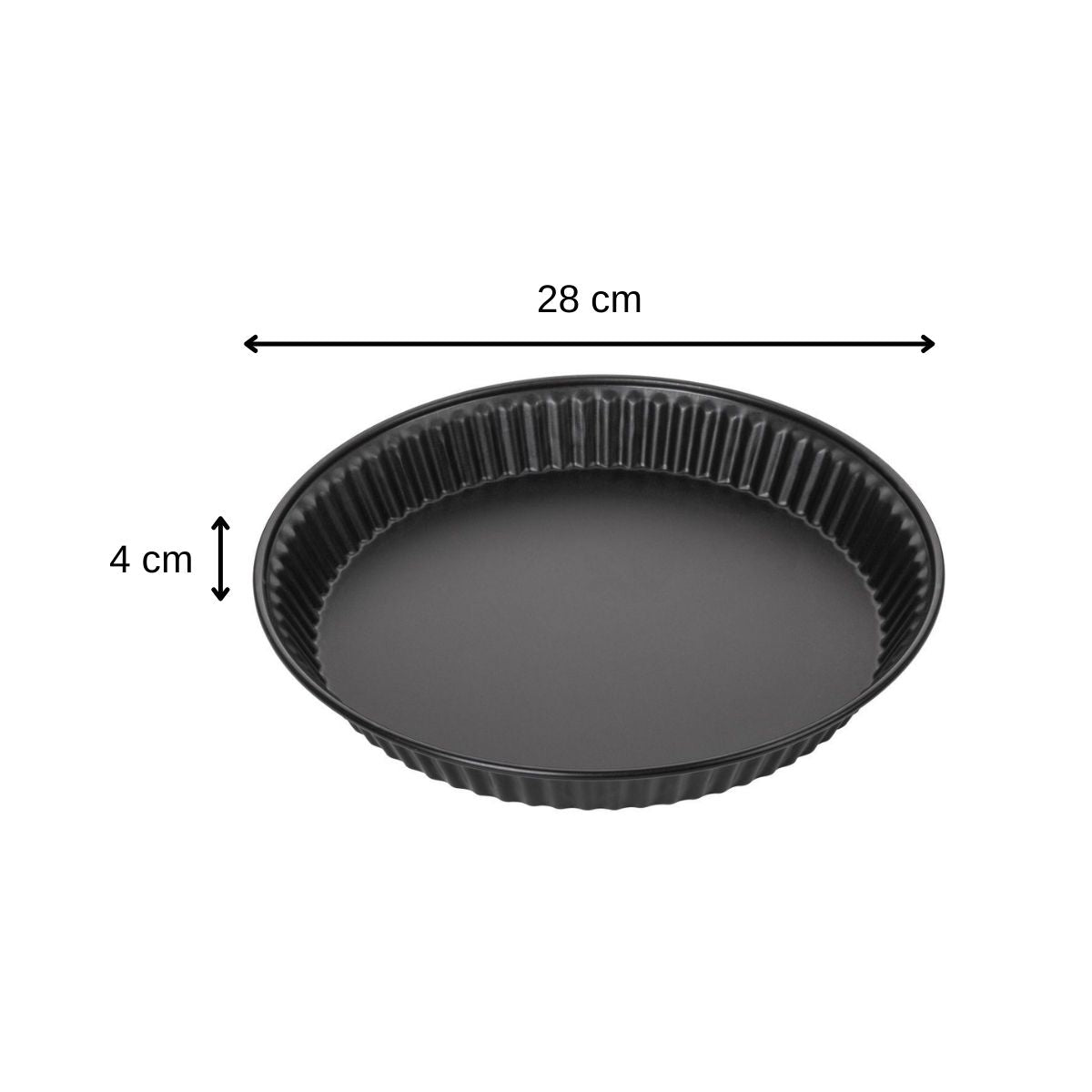 Moule à quiche lorraine 28 cm Zenker Spécial Countries