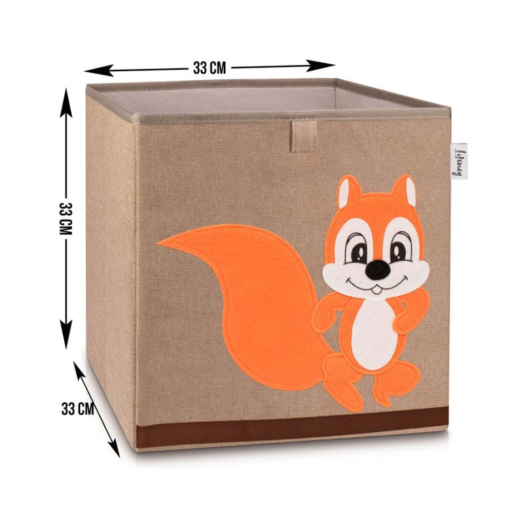 Boîte de rangement "écureuil" , compatible avec l'étagère IKEA KALLAX Lifeney