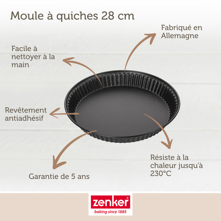 Set de 5 ustensiles de pâtisserie moule à gâteaux 2 bols spatule pâtisserie et verre doseur Spécial crountries Spécial crountries Zenker  Spécial crountries