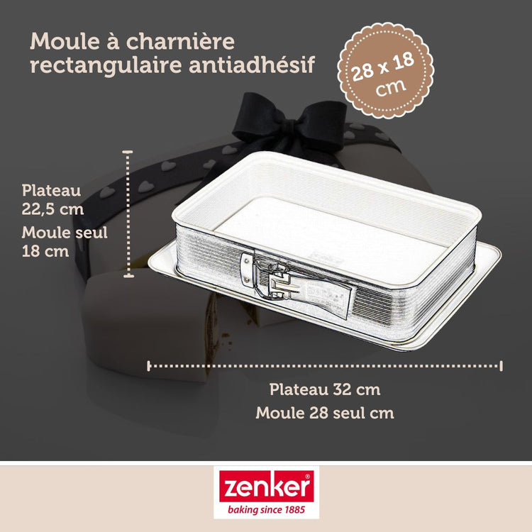 Set de 5 ustensiles de pâtisserie moule à gâteaux bol spatule pâtisserie et verre doseur Zenker Smart Pastry