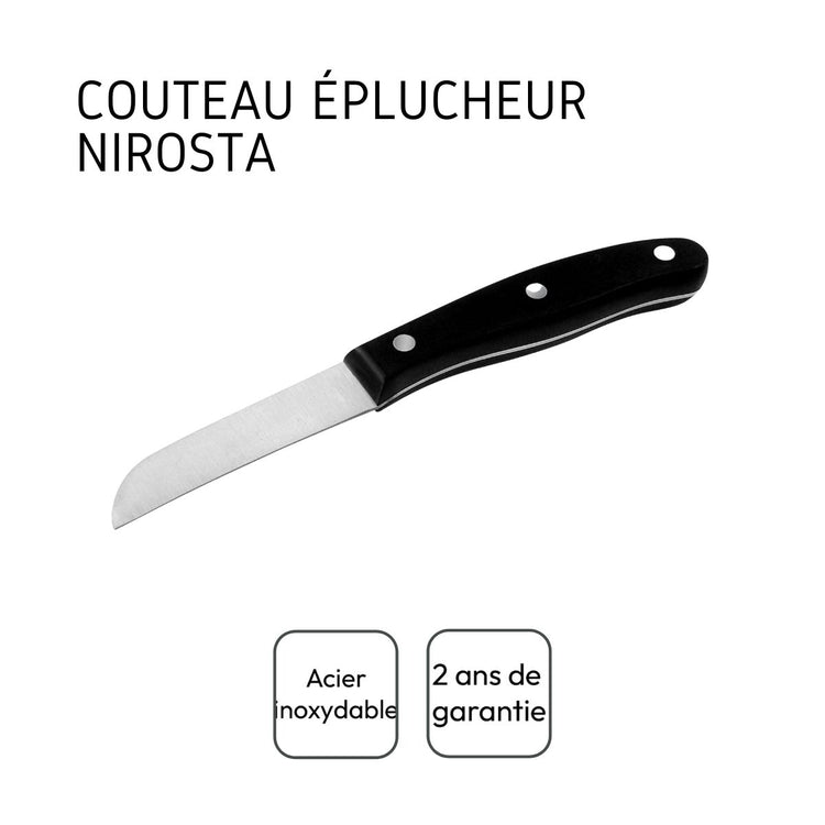 Ensemble de 6 Couteaux à légumes 20 cm Nirosta Fit