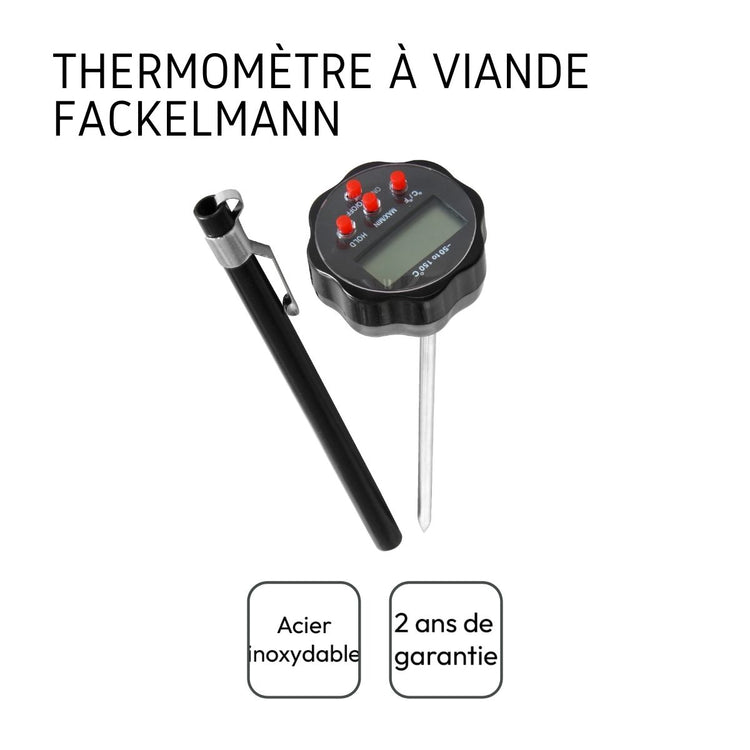 Set de 2 thermomètres de cuisine numérique Fackelmann Tecno