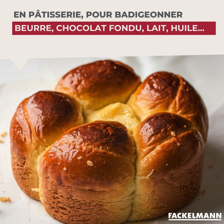 Pinceau de cuisine silicone 29 cm Fackelmann Acacia