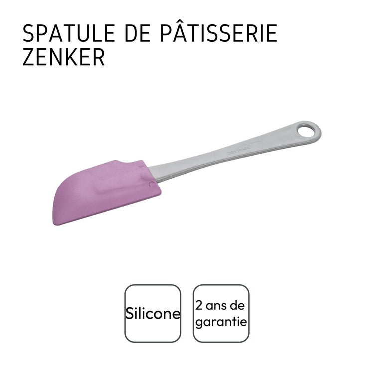 Spatule de pâtisserie rose en silicone Zenker Sweet Sensation