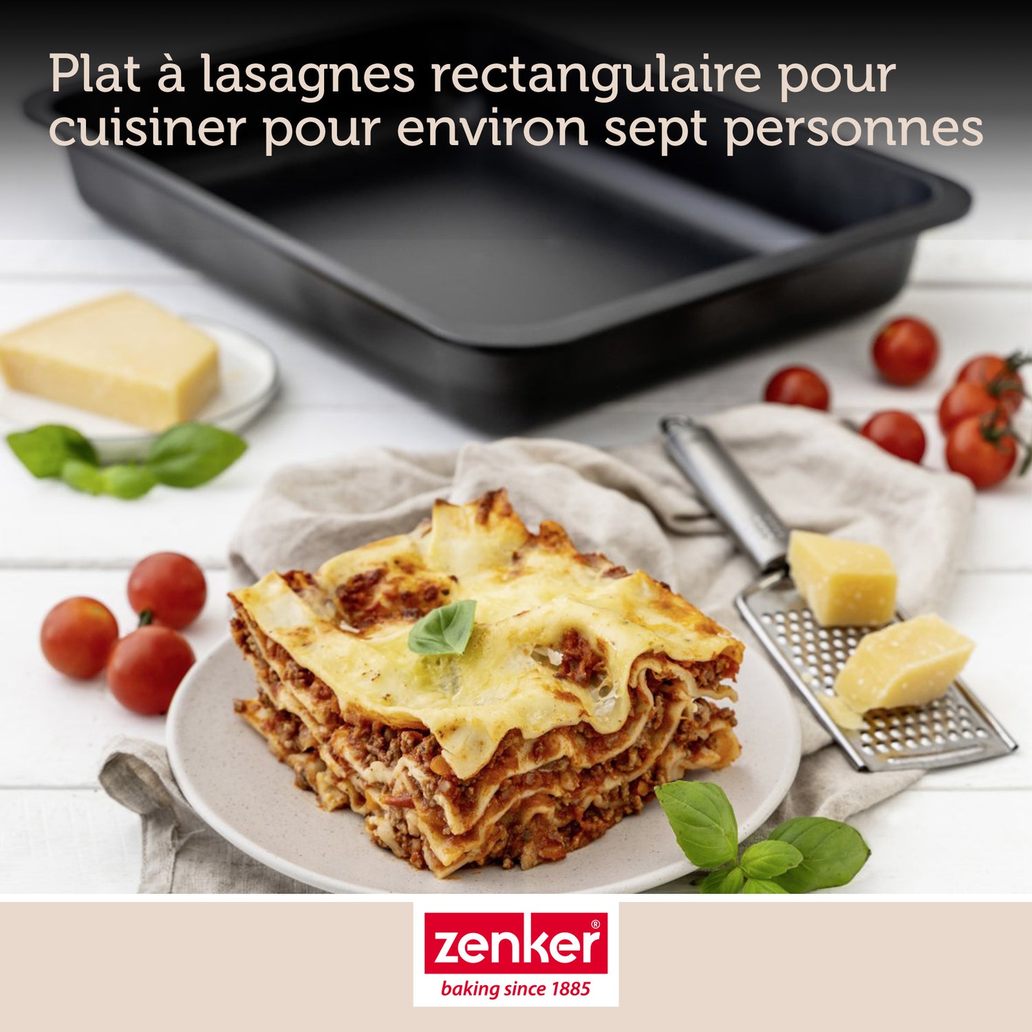 Plat à lasagnes maison Zenker Spécial Countries