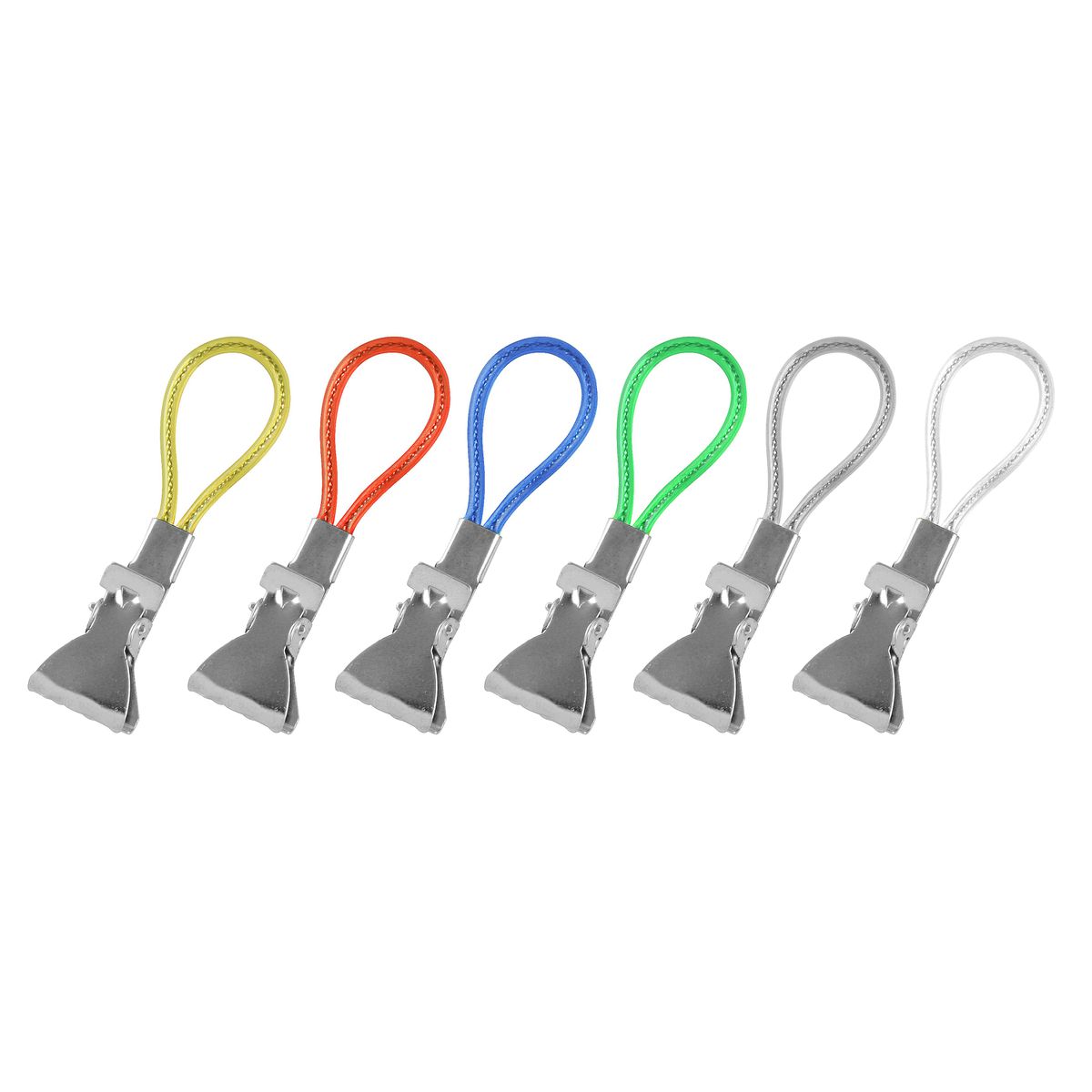 Lot de 6 pinces à accrocher multicolore Fackelmann Tecno