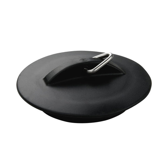 Bouchon de lavabo universel noir Fackelmann Tecno