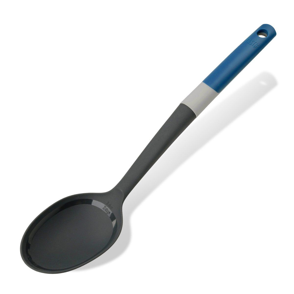 Cuillère doseuse manche bleu foncé 34 cm Tasty Core