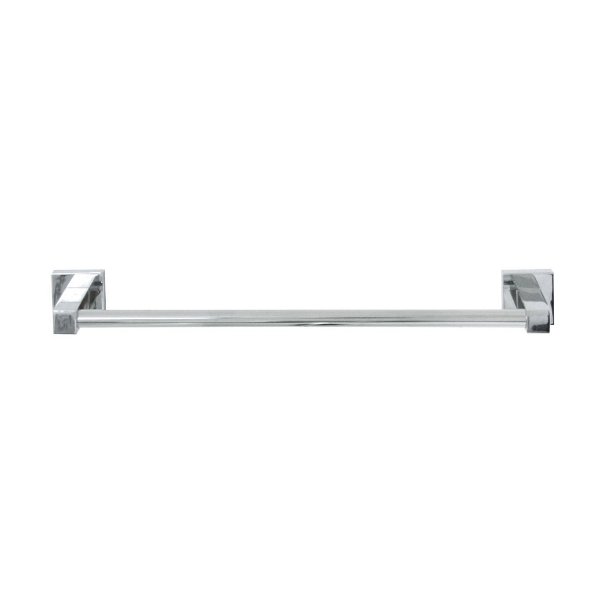 Porte serviette mural vertical gris chrome Fackelmann Mare