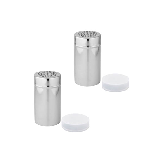 Ensemble de 2 Saupoudreuses de cuisine avec couvercle 13 cm Fackelmann Divers
