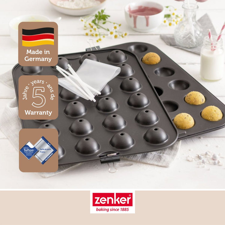 Lot de 2 moules à gâteaux 38,5/26,5 cm en acier Spécial créative Spécial créative Zenker  Spécial créative