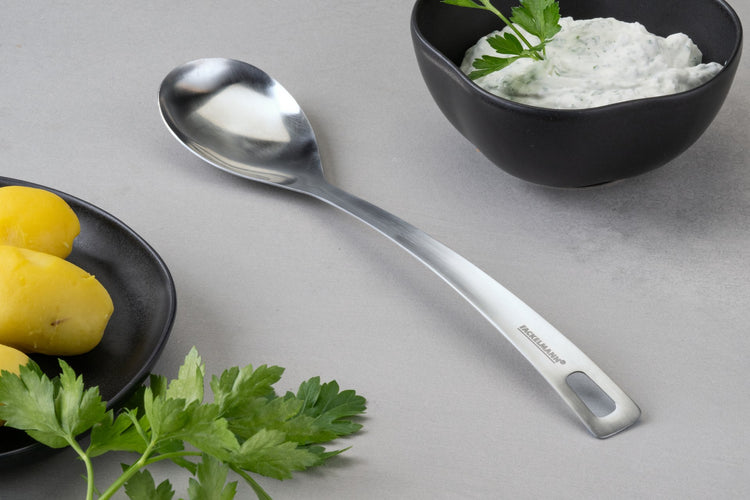 Cuillère de service inox 32 cm Fackelmann Essential