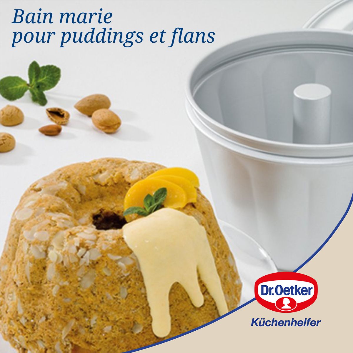 Moule à bain marie 15 x 21 x 14 cm Dr. Oetker Classics
