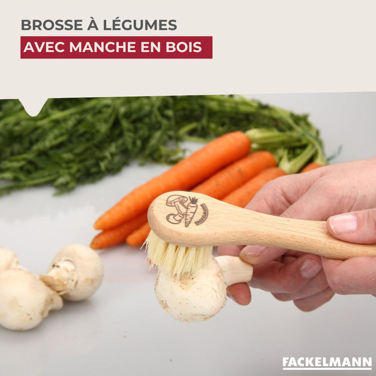 Brosse à légumes en bois Fackelmann Wood Edition
