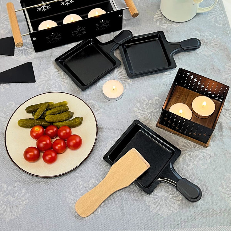 Appareil à raclette individuel à bougie Fackelmann Spécialités Culinaires