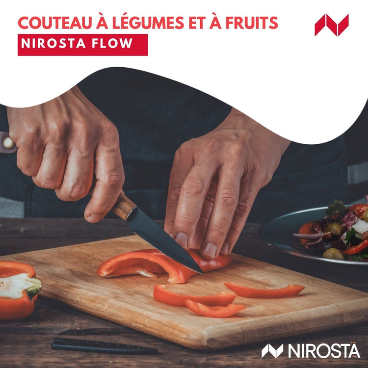 Couteau à légumes 19,5 cm Nirosta Flow