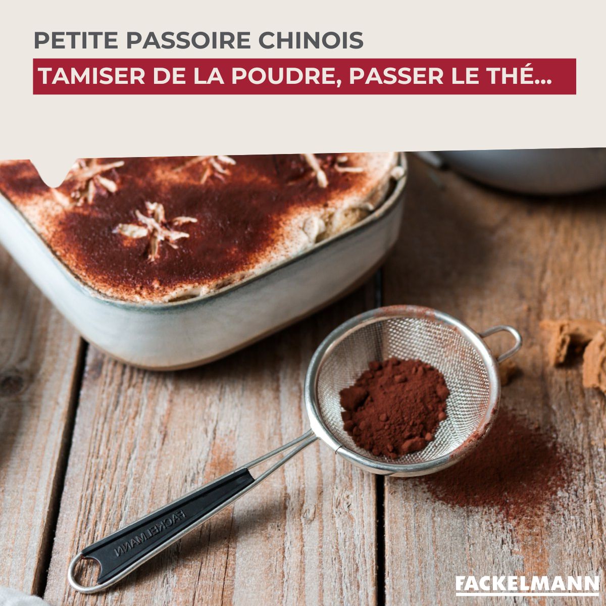 Passoire chinois 10 cm Fackelmann