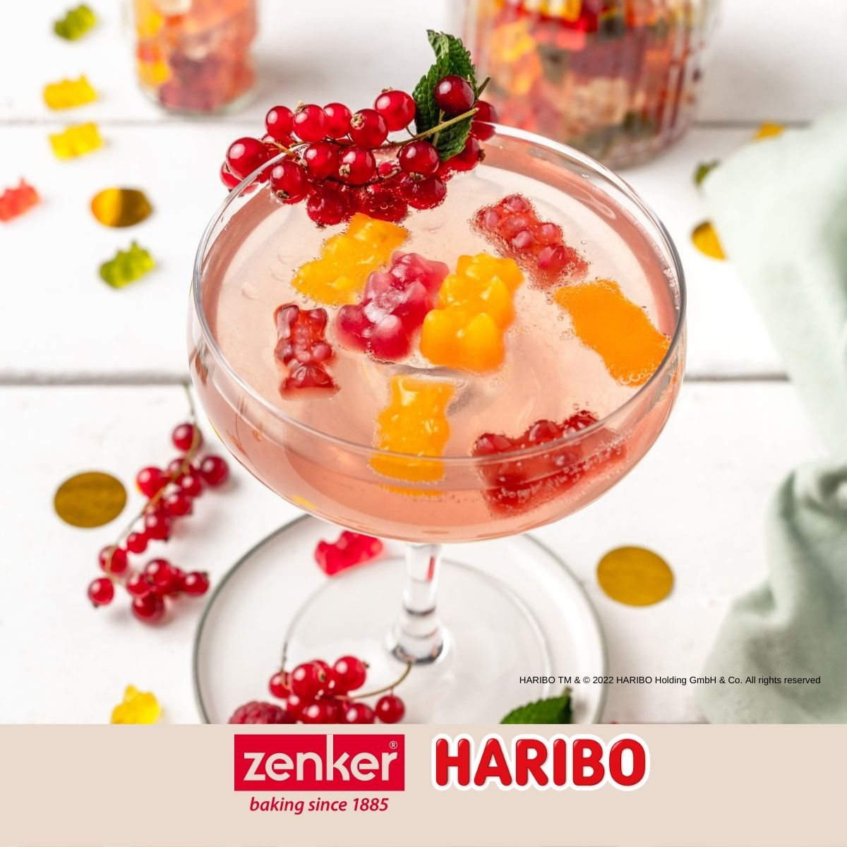 Bac à glaçons 12 empreintes en forme d'oursons Zenker Haribo