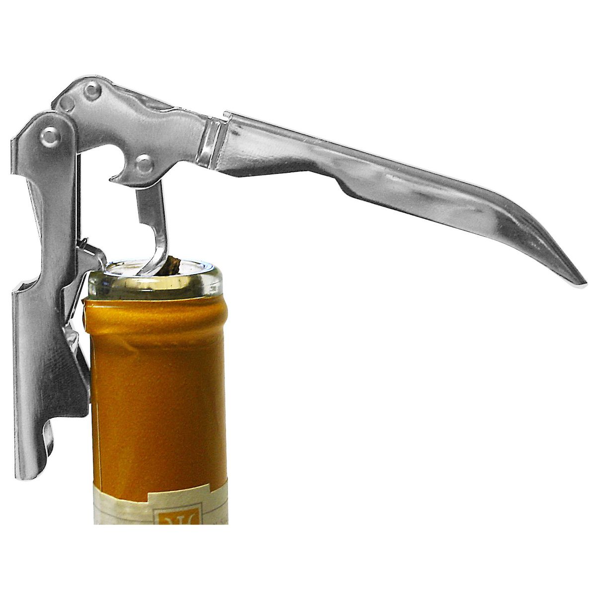 Tire-bouchon limonadier double levier en inox Fackelmann Bar Concept
