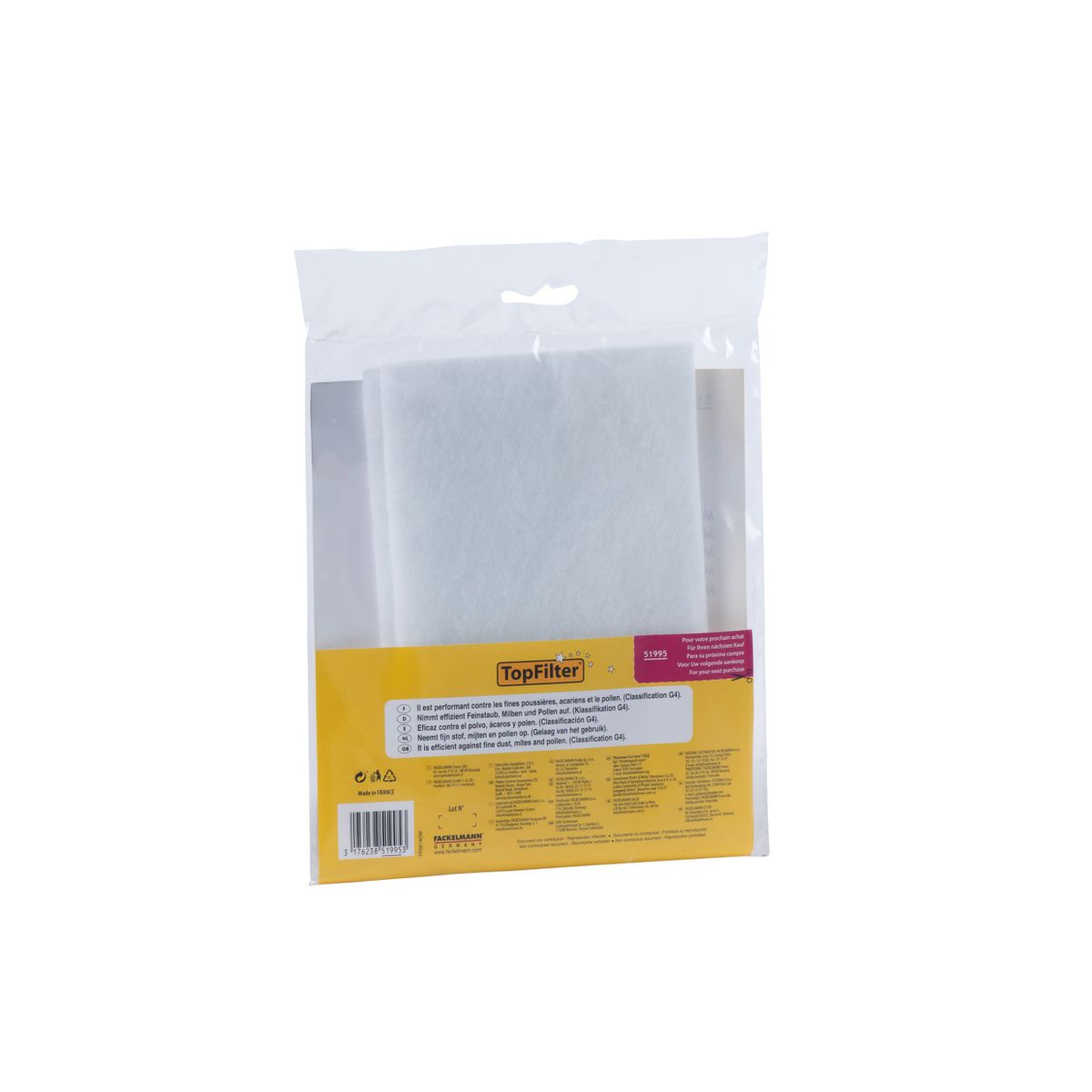Filtre aspirateur universel sortie moteur TopFilter