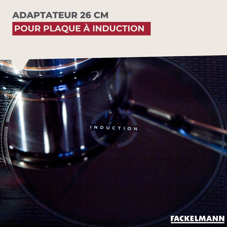Adaptateur plaque à induction 26 cm Fackelmann
