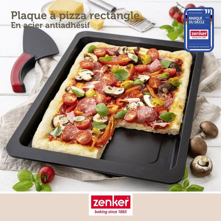 Plaque à pizza rectangulaire Zenker Spécial Countries