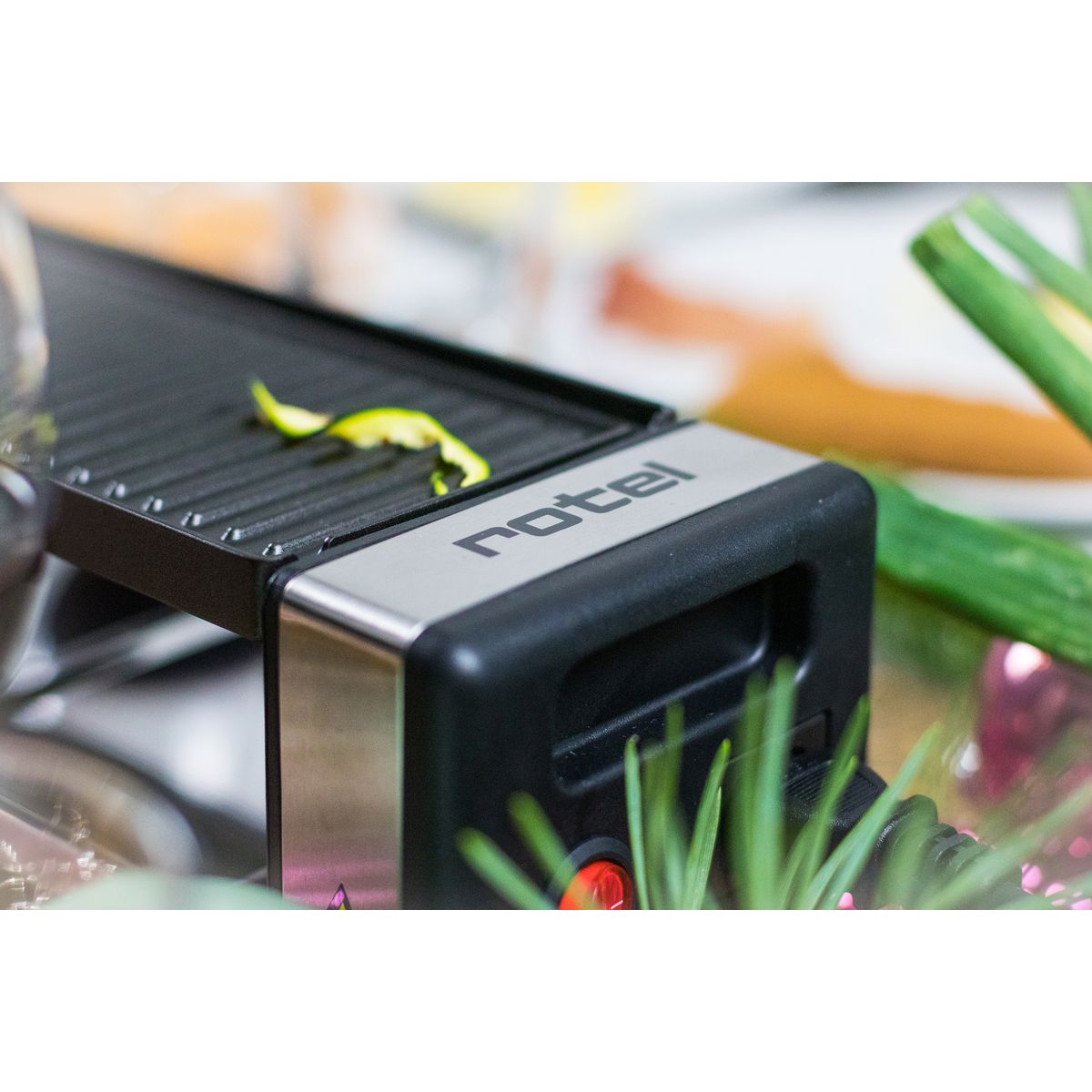Lot de 2 appareils à raclette 2 personnes raccordables Rotel
