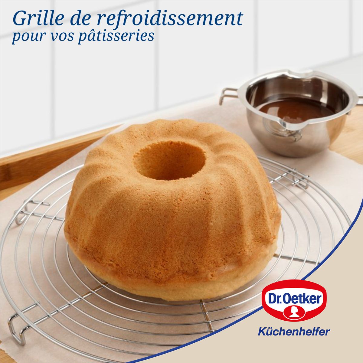 Grille de refroidissement pour gâteaux 32 cm Dr Oetker Divers