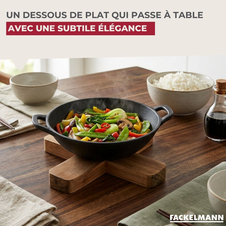 Dessous de Plat 18 cm Fackelmann Acacia