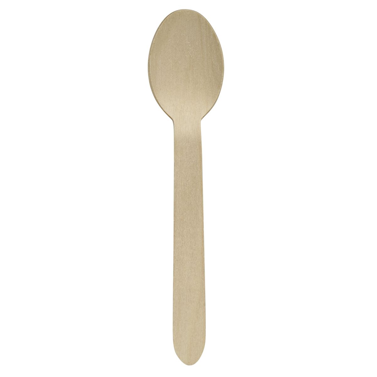 Lot de 30 cuillère à café en bois compostables pour pique-nique Fackelmann Move
