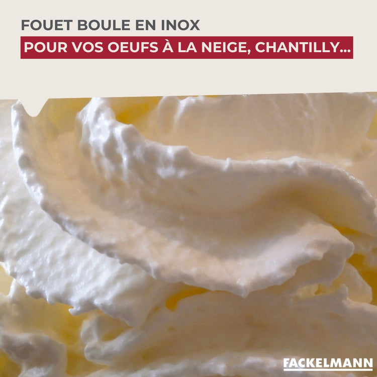 Fouet boule inox 26,5 cm Fackelmann Ovale Limited Edition