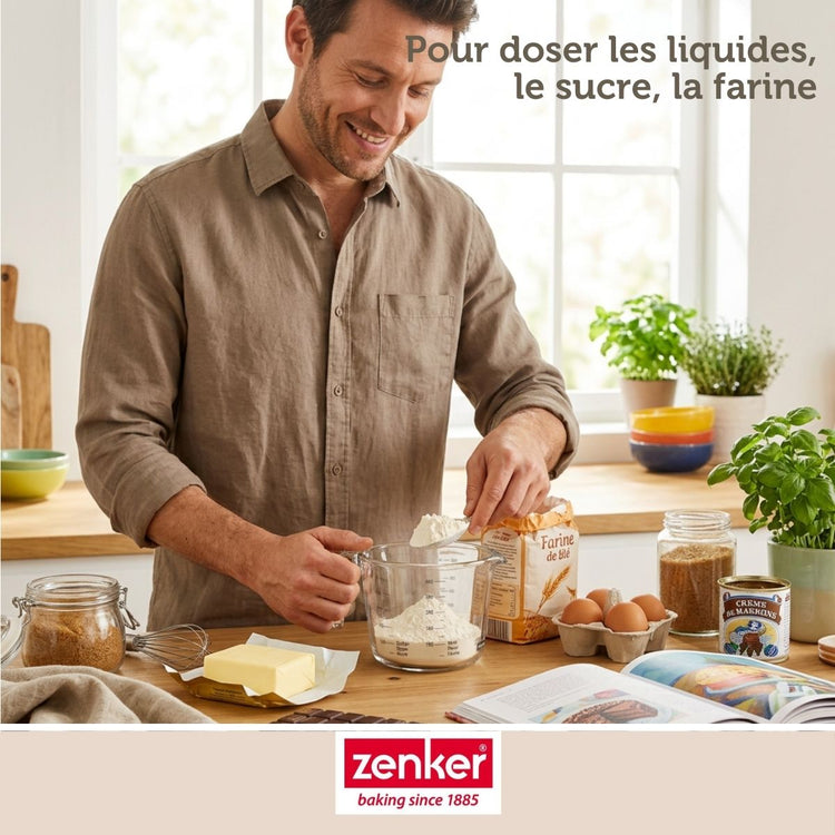Verre mesureur en borosilicate 500 ml Zenker