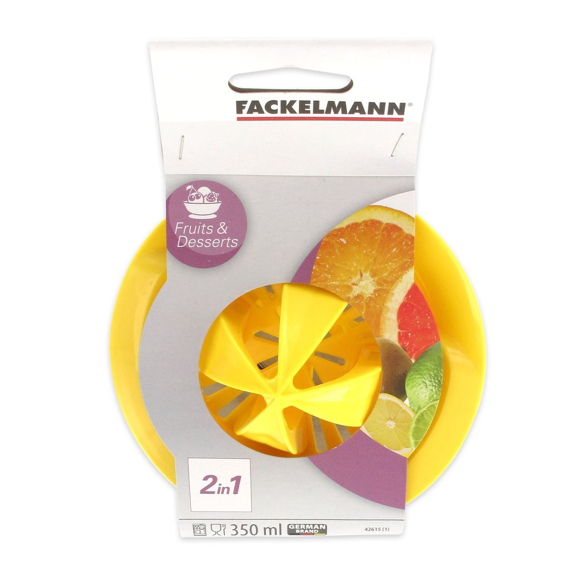 Presse-agrumes 2 en 1 Fackelmann Colors Edition