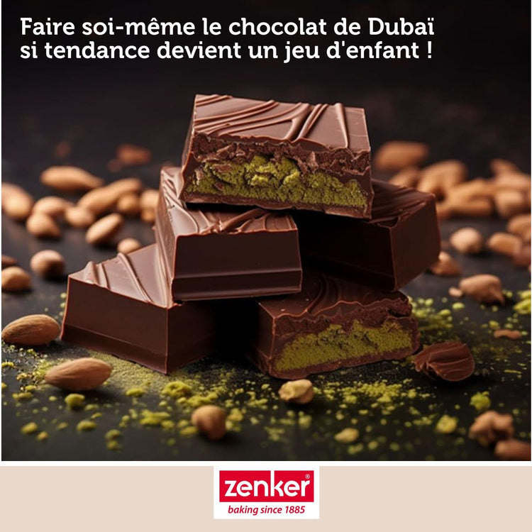 Double moule à chocolat de Dubaï en silicone Zenker Special Creative