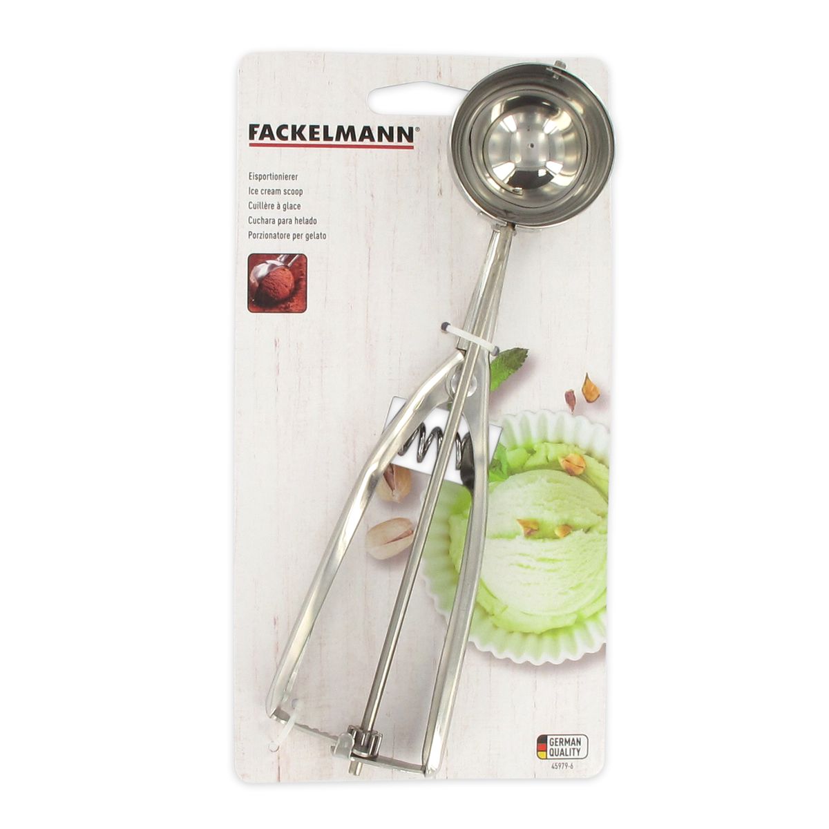Cuillère à glace inox Fackelmann