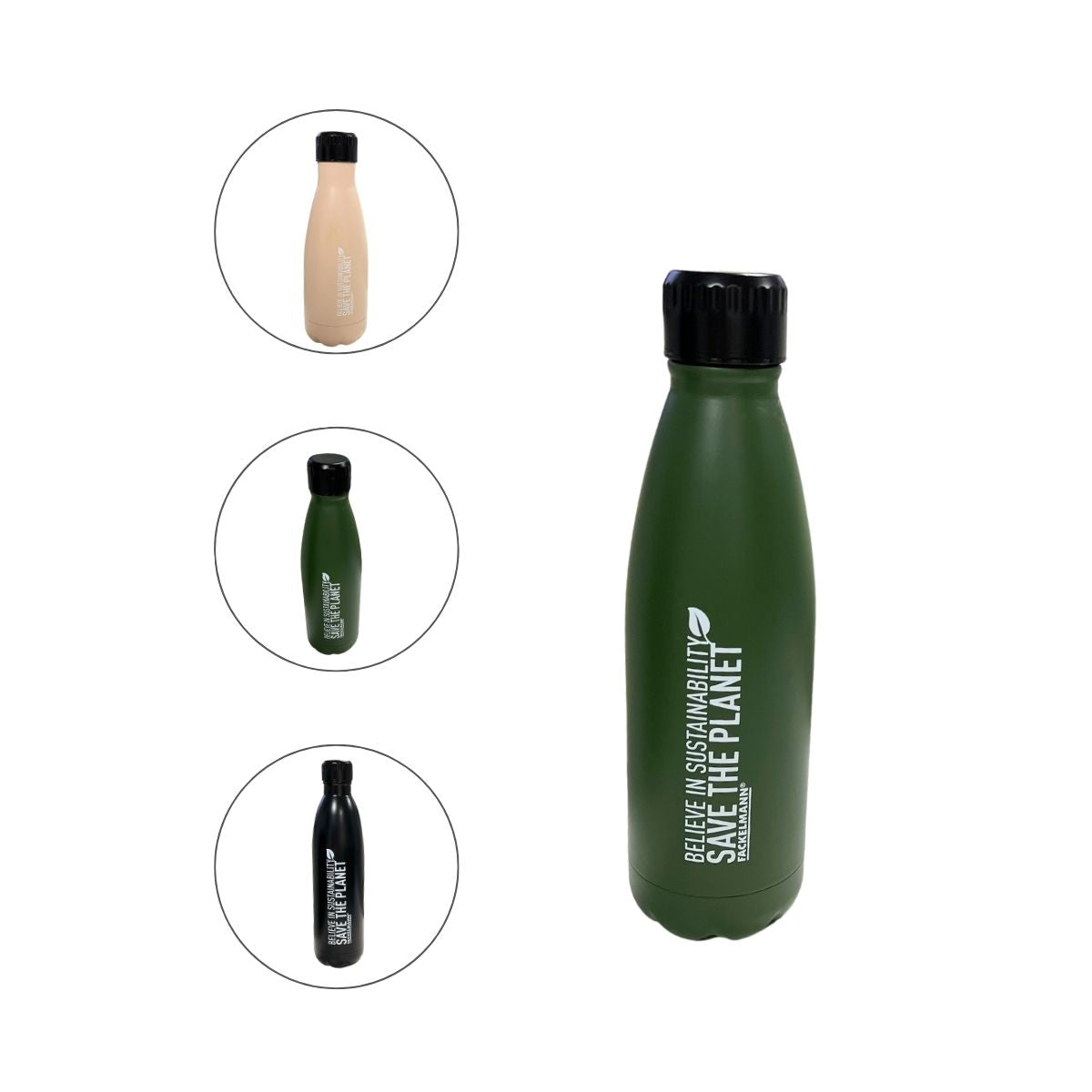 Bouteille isotherme 750 ml coloris aléatoire Fackelmann Move