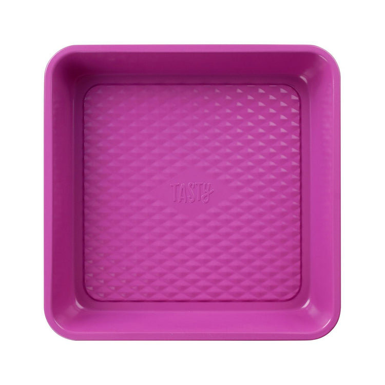 Moule à brownie fuchsia 23 cm Tasty Pâtisserie