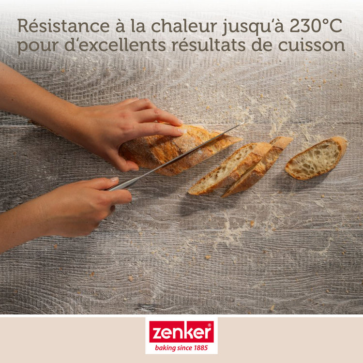 Moule à baguette 3 empreintes Zenker Mojave Gold