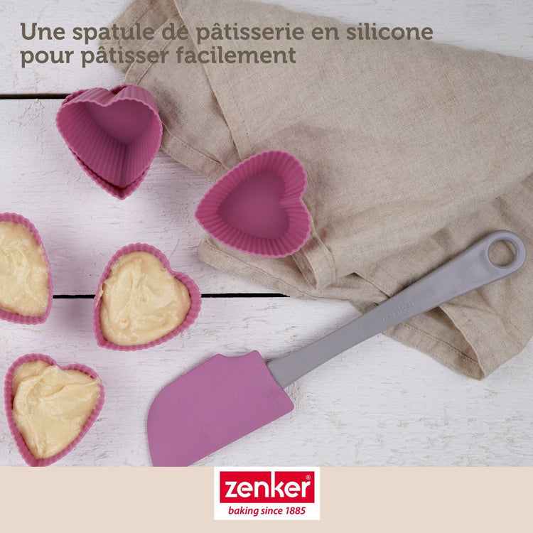 Set de 4 ustensiles de pâtisserie moule à gâteaux 2 bols et spatule pâtisserie Zenker Green Vision