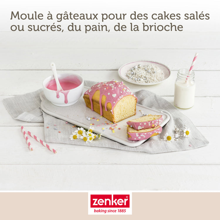 Lot de 4 mini moules à cakes 15 cm Zenker Special Mini