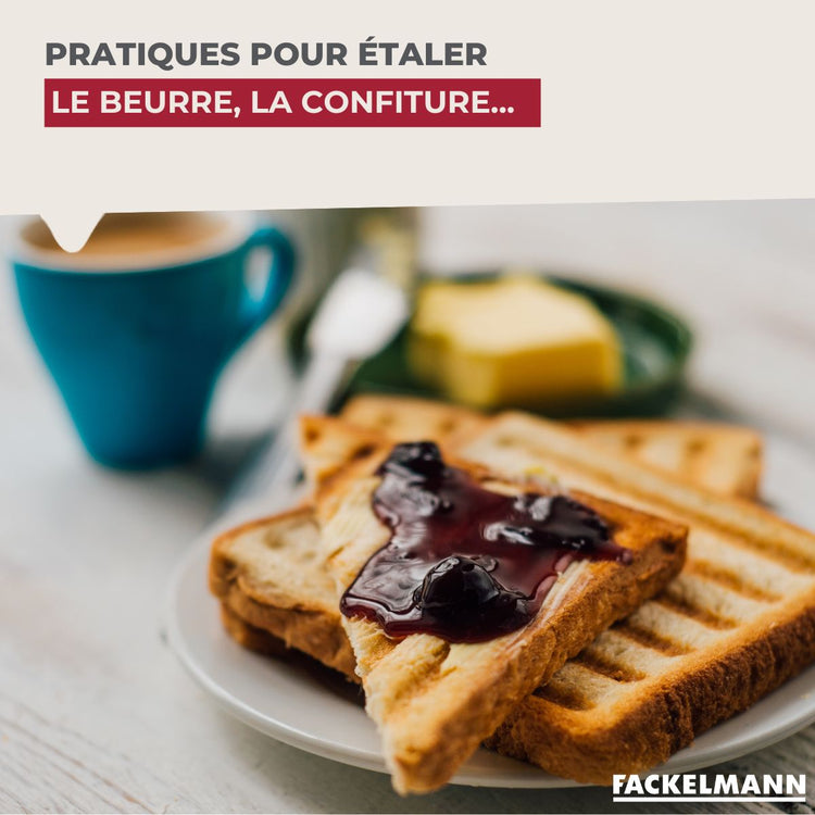 Ensemble de 4 Couteaux à beurre 18 cm Fackelmann Sybarys