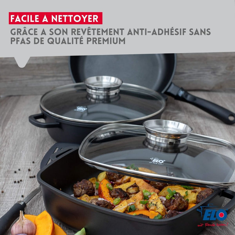 Faitout 16 cm sans PFAS Elo Alucast