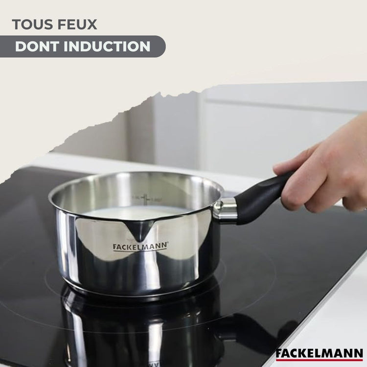 Casserole en inox 16 cm Fackelmann Geneva