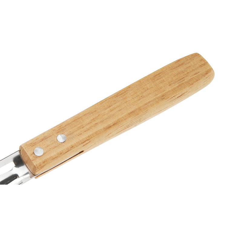 Set de 4 éplucheurs en inox et bois Nirosta Country