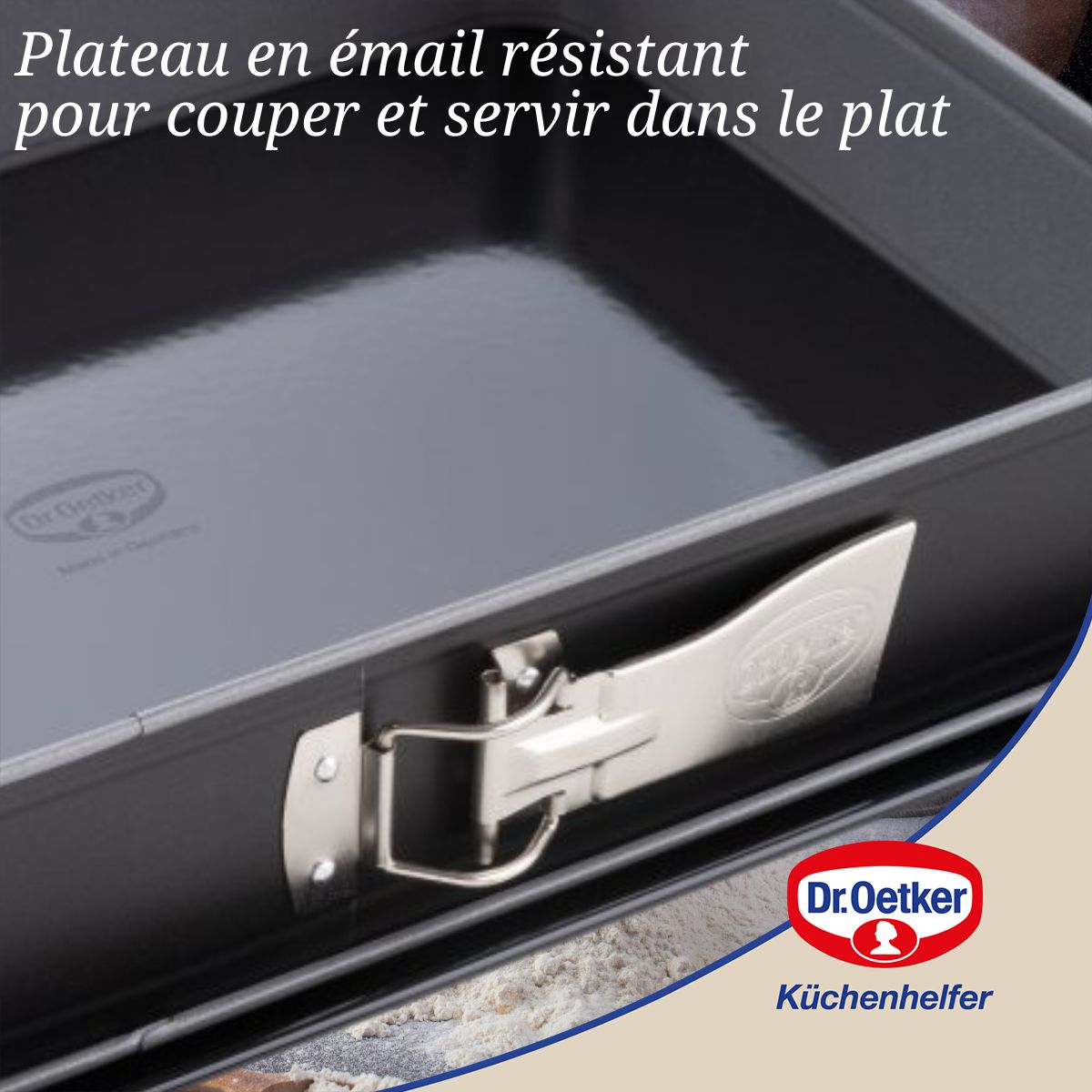 Moule à gâteau et plat four Dr Oetker Back-Idee Kreativ