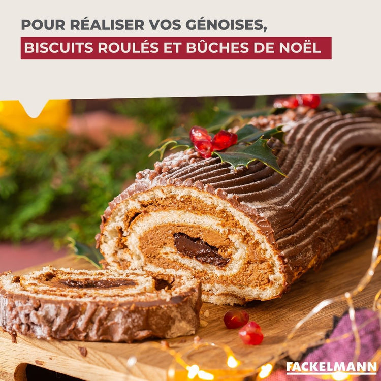 Plaque à pâtisserie émaillée 40 x 34 cm Fackelmann