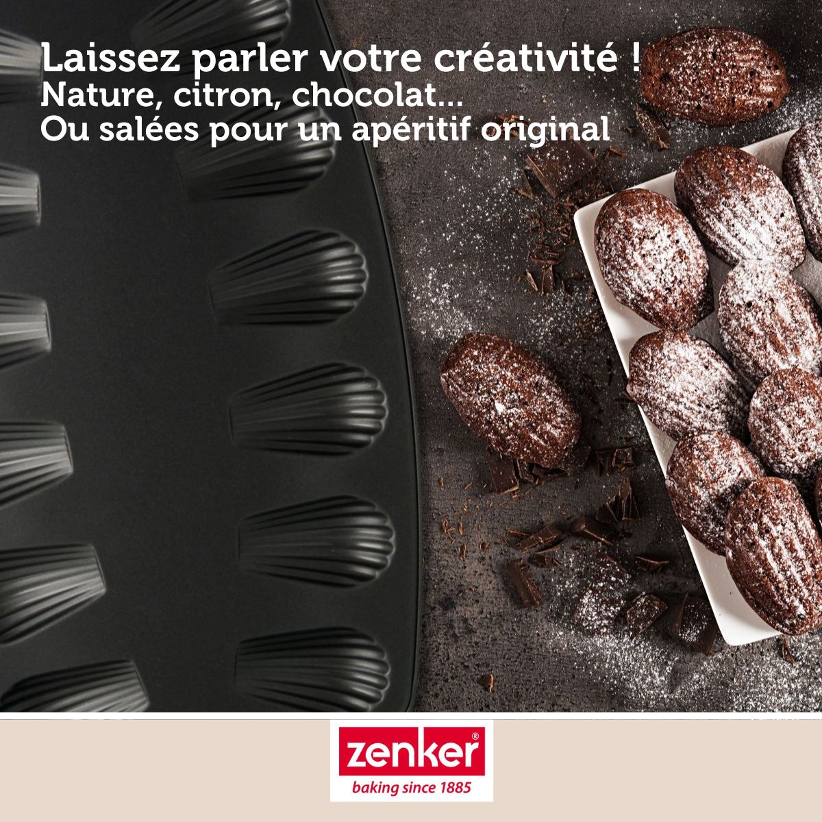 Moule 12 madeleines Zenker Spécial Countries
